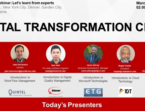 DIGITAL TRANSFORMATION CLUB USA / WEBINAR