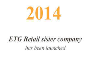 2014 ETG Retail sister company has been launched